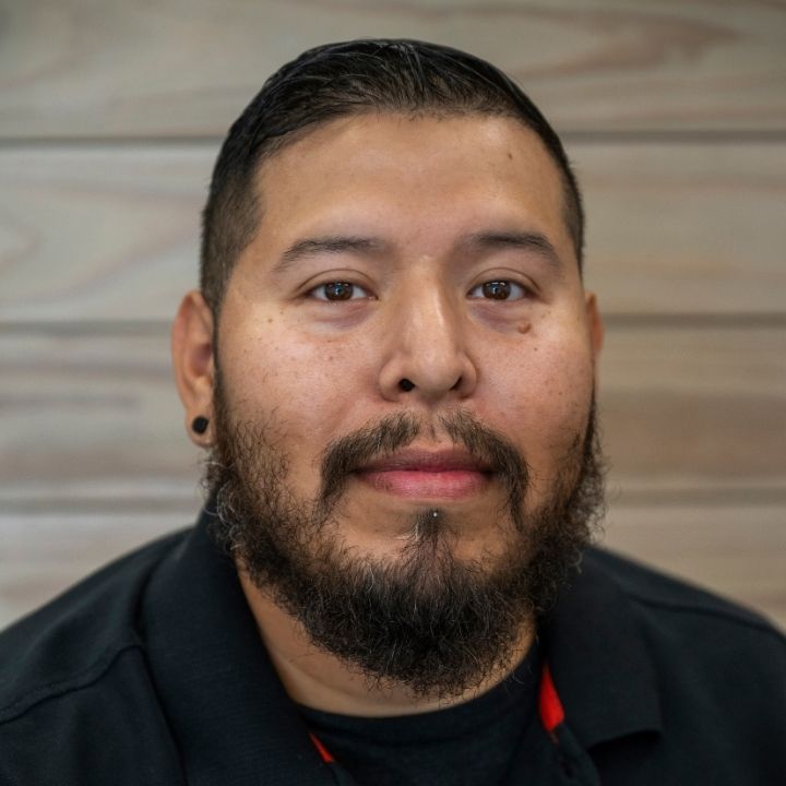 Staff member Jeremy Tienda